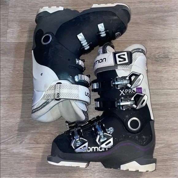 Salomon X Pro 80W Ski Boots - Women's - Size 22/22.5 fits a women’s size 6 - Picture 1 of 7